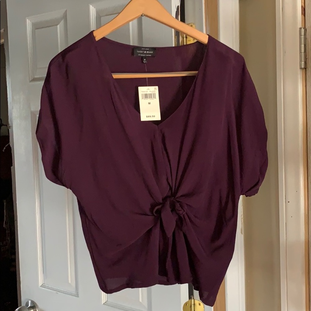 Luck brand summer blouse